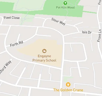 map for Engayne Primary School