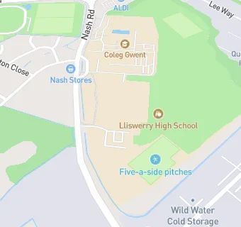 map for Chartwells @ Lliswerry High School