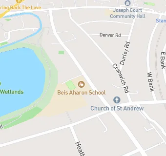 map for Beis Aharon School