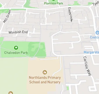 map for Northlands Junior School