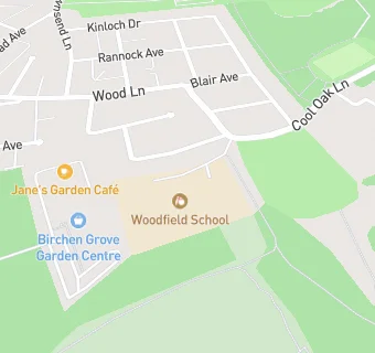 map for Woodfield School- Waterfall Elior