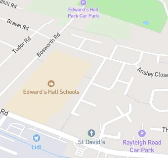 map for Eastwood Community Early Years