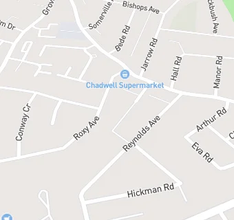 map for Chadwell Pre-School