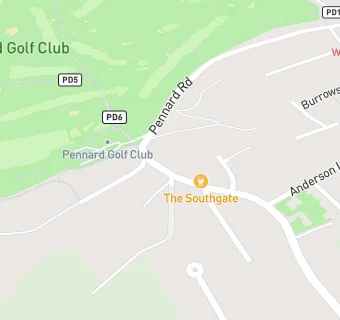 map for Pennard Golf Club