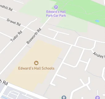 map for Edwards Hall Infant School