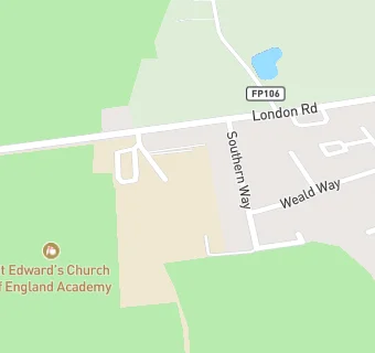 map for St Edward's Church of England Academy