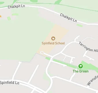 map for Spinfield School