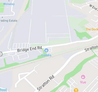 map for Bridge End Service Station