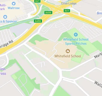 map for Whitefield School