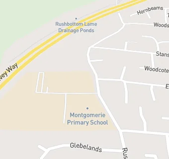 map for Glenwood School