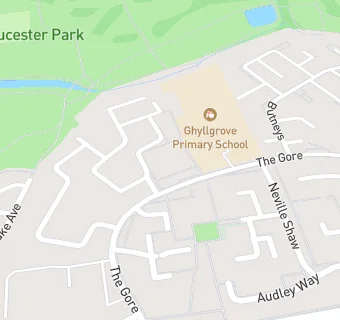 map for Ghyllgrove Community Infant School