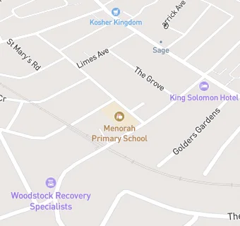 map for Menorah Primary School