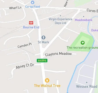 map for W H Smith Local - Bourne End Post Office Stores