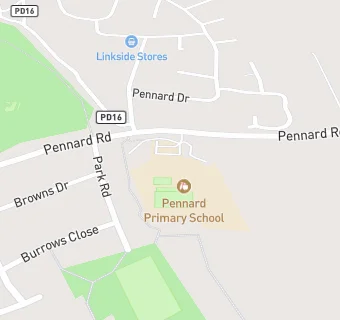 map for Pennard Primary School