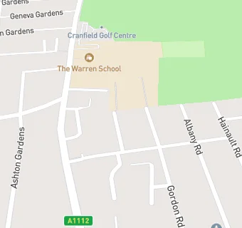 map for WARREN JUNIOR SCHOOL