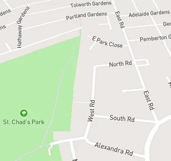 map for Chadwell Heath Cricket Club