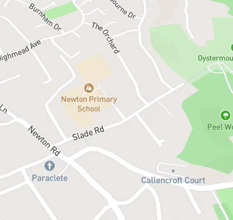 map for Newton Primary School