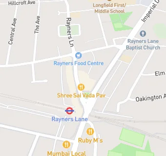 map for Roti Hut