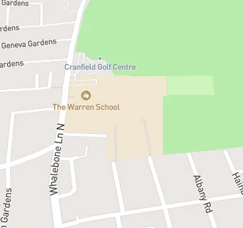 map for Warren Junior School