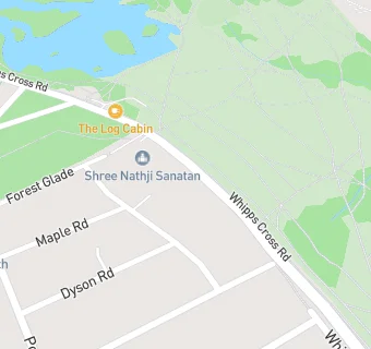 map for Shri Nathji Sanatan Hindu Mandir