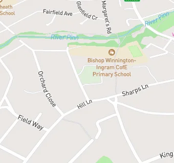 map for Southcote Clinic