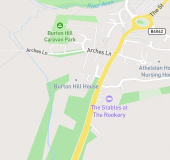 map for Burton Hill School