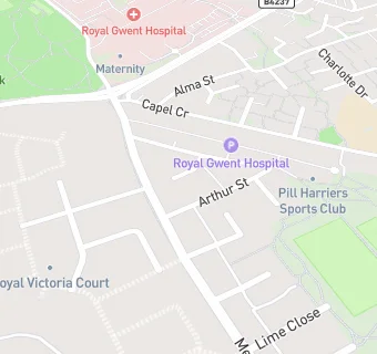 map for Spring Gardens Resource Centre