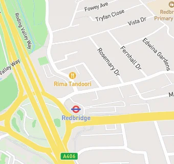 map for Roding Pharmacy