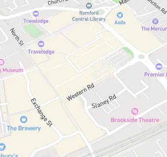 map for Western Newsagents