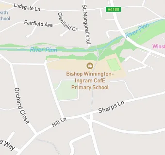 map for Bishop Winnington Ingram CofE Primary School