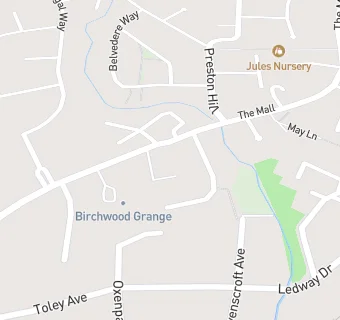 map for Birchwood Grange Nursing Home