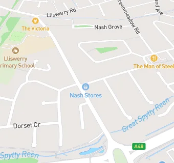 map for Nash Stores