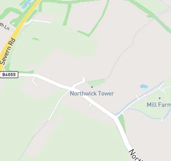 map for Redwick and Northwick Church of England Primary School