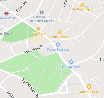 map for Wanstead Village Dental & Health Centre