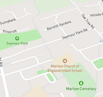 map for Marlow Church of England Infant School