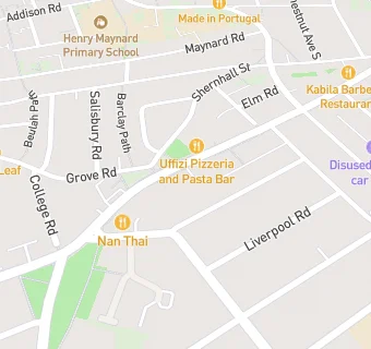 map for Leyton Green Pharmacy