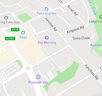 map for Western Road Medical Centre