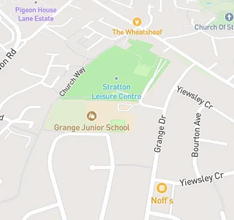 map for Grange Junior School