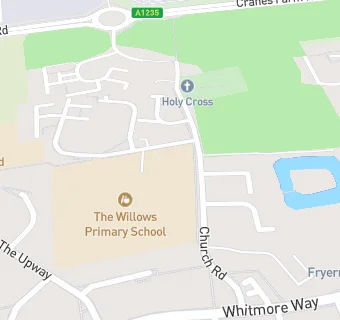 map for Manor Infant School