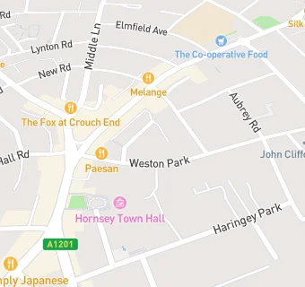 map for Weston Park Dental Surgeons