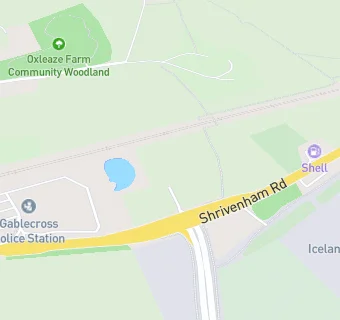 map for South Marston Service Station