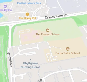 map for De La Salle School