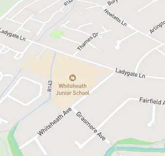 map for Whiteheath Junior School