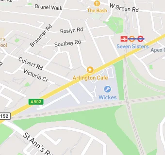 map for Wickes Building Supplies Ltd