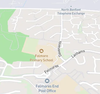 map for Felmore Junior School