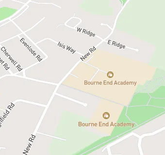 map for Bourne End Academy