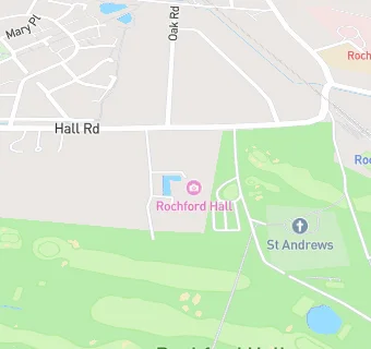map for Rochford Hundred Golf Club