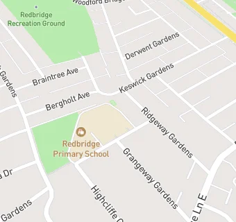 map for Redbridge Junior School