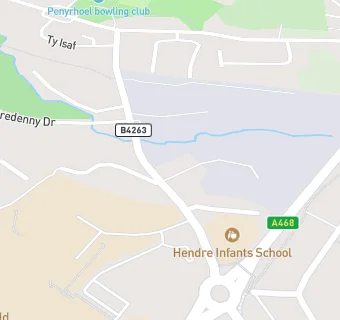 map for Hendre Playclub