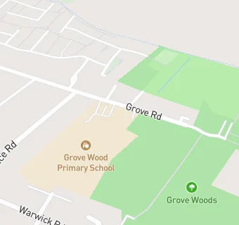 map for Grove Infant School